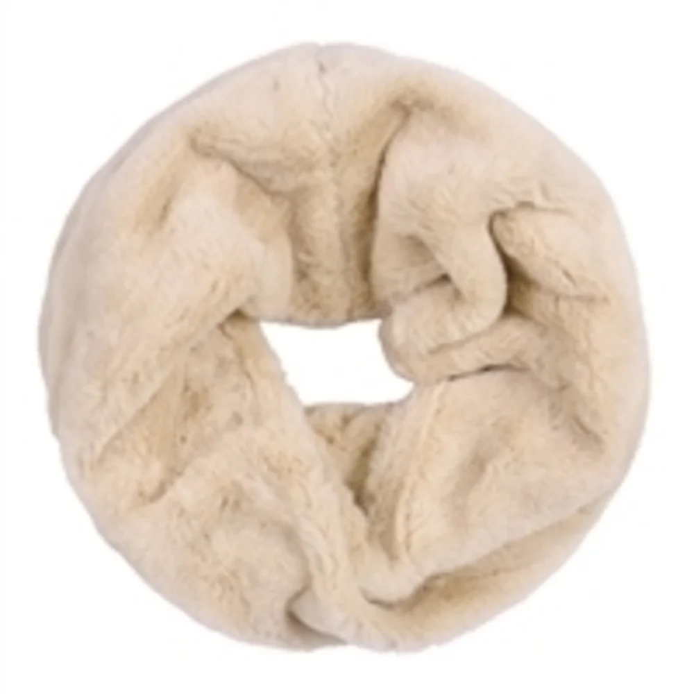 Cozy Faux Fur Infinity Scarf - Picture 2 of 4